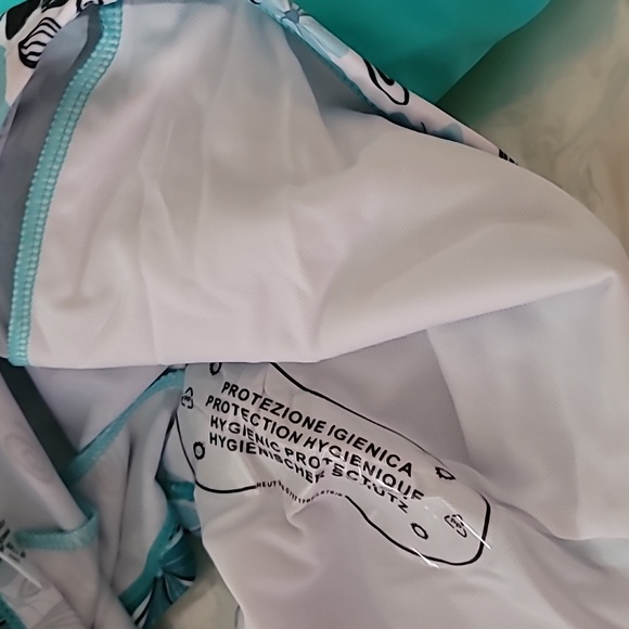 Women's Aqua Floral Swim Set - Picture 9 of 10